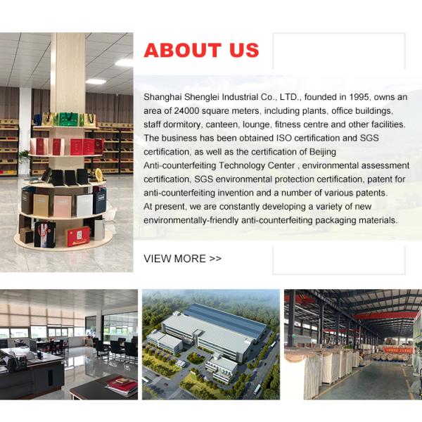 Resistencia a la lágrima Papel revestido de metal a prueba de aceite con textura y colores