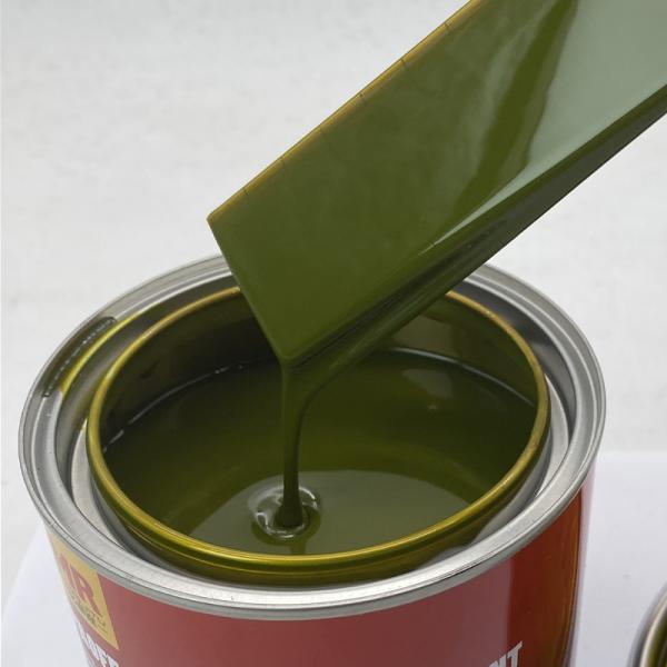 M116 1K Olive Green Automotive Paint Metallic Mustard Car Paint Weather Proof