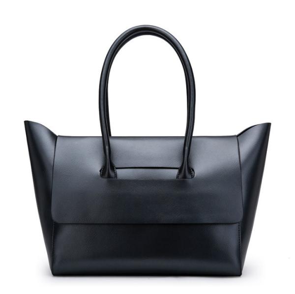 Soft Leather Handbags Fashion Lady Tote Bag Simple Big Capacity Shoulder Bags