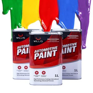 4 литра Средняя скорость испарения Глянцевая прозрачная лаковая распыляющая краска для автомобилей