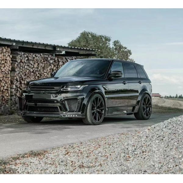 Kit de réparation de remplacement de la carrosserie Land Rover 2017 - 2019 Spoiler Hood Résine Fibre Front Lip