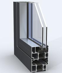 TS8586 2mm Aluminum Top Hung Window For Restaurants