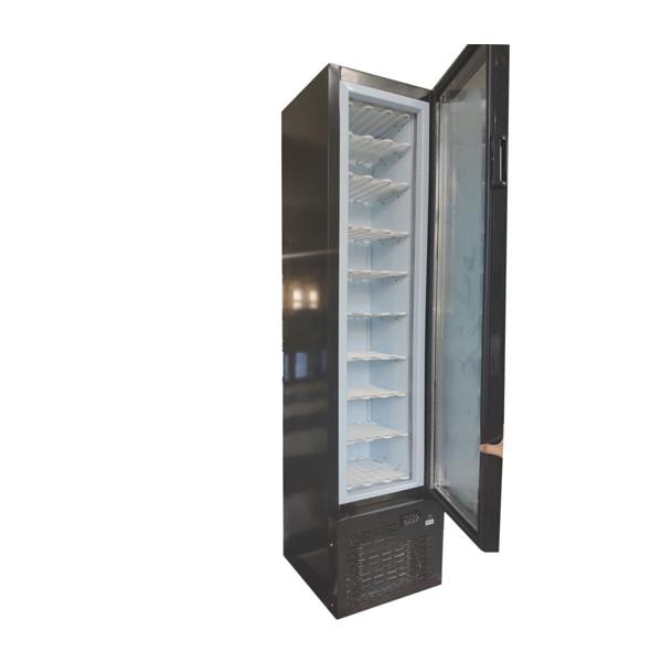 105L Low price supermarket vertical cooler display cabinet showcase beer freezer SD105