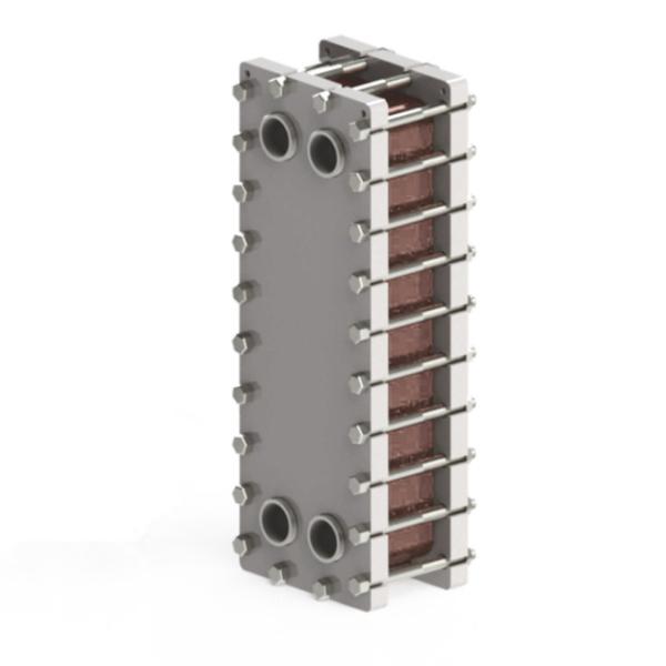 Рефрижераторный сварный теплообменник CO2 для кондиционирования воздуха