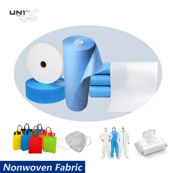 Hospital Custom PP Spunbond Non Woven Fabric Eco Friendly