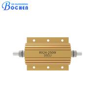 RX24 500W 10K 5% Ouro Alumínio Casado Wirewound Power Resistor Resistor de travagem dinâmica