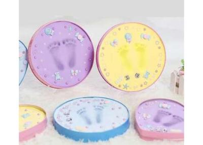 Custom Color Baby Imprint Tin , Baby Newborn Baby Memory Tin Birthday Gifts