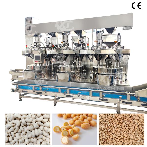 High Efficiency Customizable Japanese Peanut Coating And Baking Machine