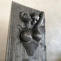 Diseño de esculturas Fabricante de esculturas de acero decorativas de paredes modernas Estatuas de metal