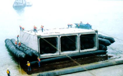 High Bearing Capacity Rubber Marine Salvage Pontoon/underwater Lift Bag