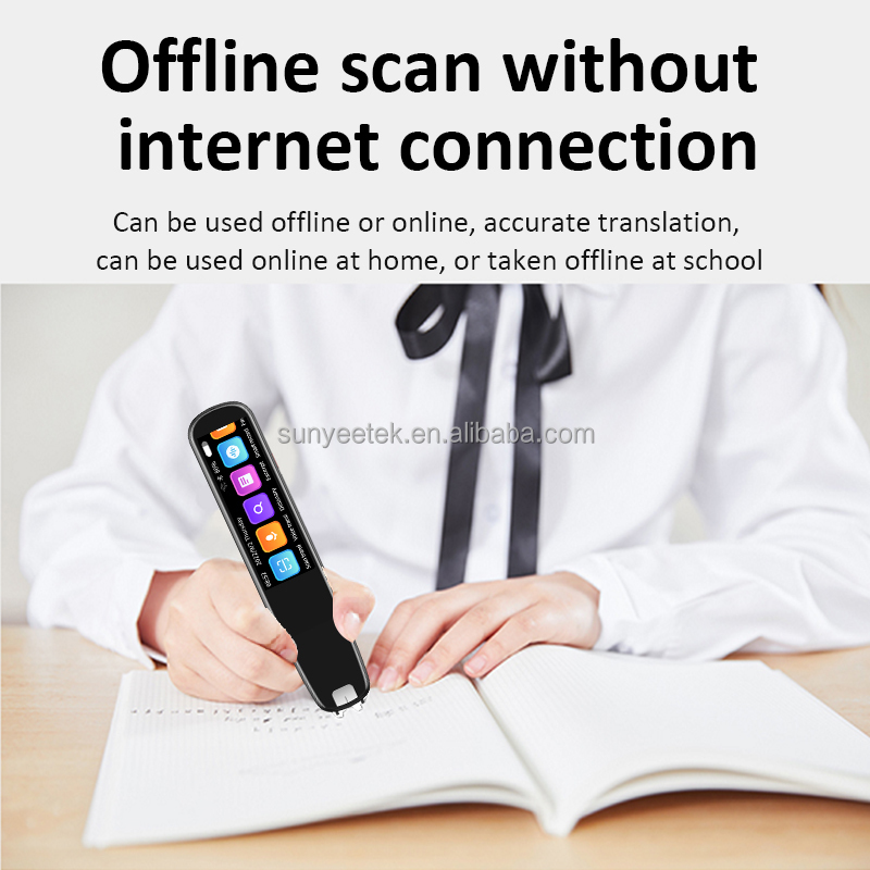 S6 Dictionary Translation Scanner Pen Reading Electronic Translator Pen 134 Languages