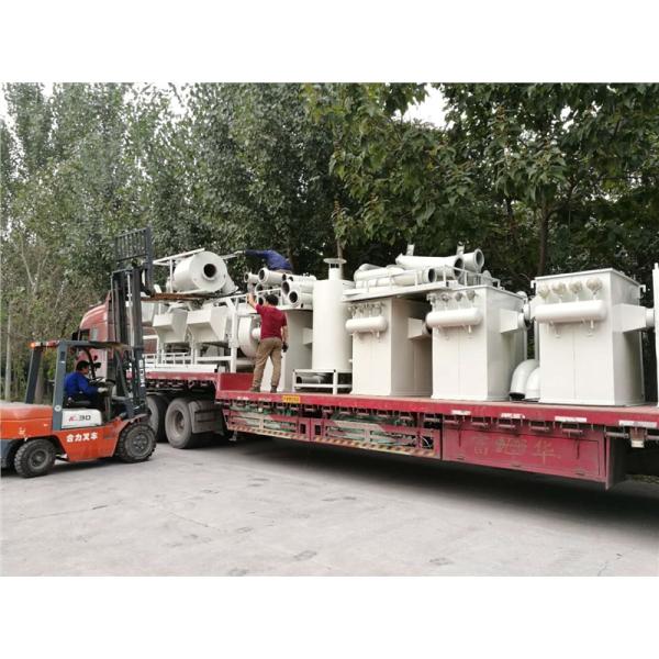90 kW Tire Crushing And Recycling Production Line Full Automatic Tire Recycling Machine