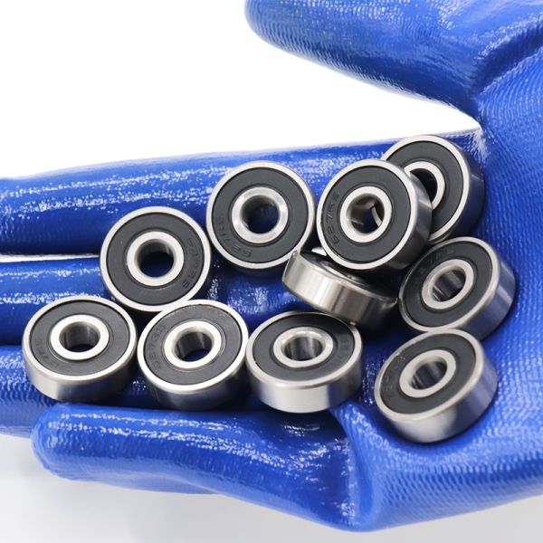 Wholesale GQZ 608Z Bearing Chrome Steel Deep Groove Ball Bearing 8x22x7mm Single Z Shield High Speed Mini Bearing for Skateboard Scooter Fidget Spinner Small Motor Power Tool Factory Supply