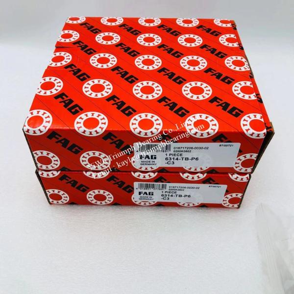 FAG  Deep groove ball bearing 6314-TB-P6-C3