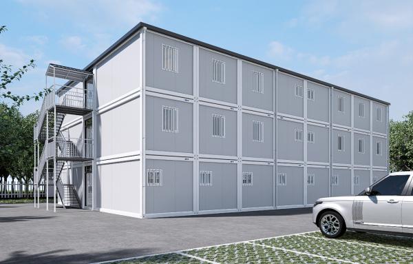 Modern Design Style Flat Pack Office Container House with Apartment Design Style