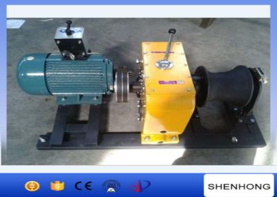Heavy Duty Electric Cable Pulling Winch 8 Ton 5.5KW Rated Load Two Brake Installment