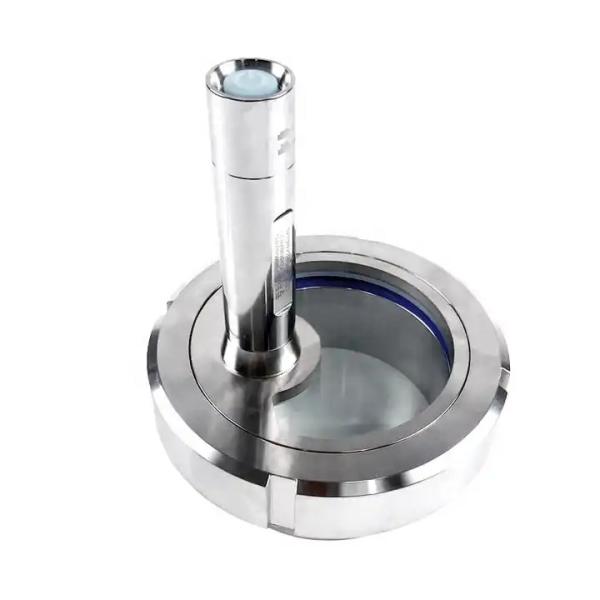 ODM Stainless Steel 304 316 316L Tempered Union Type Round Sight Glass