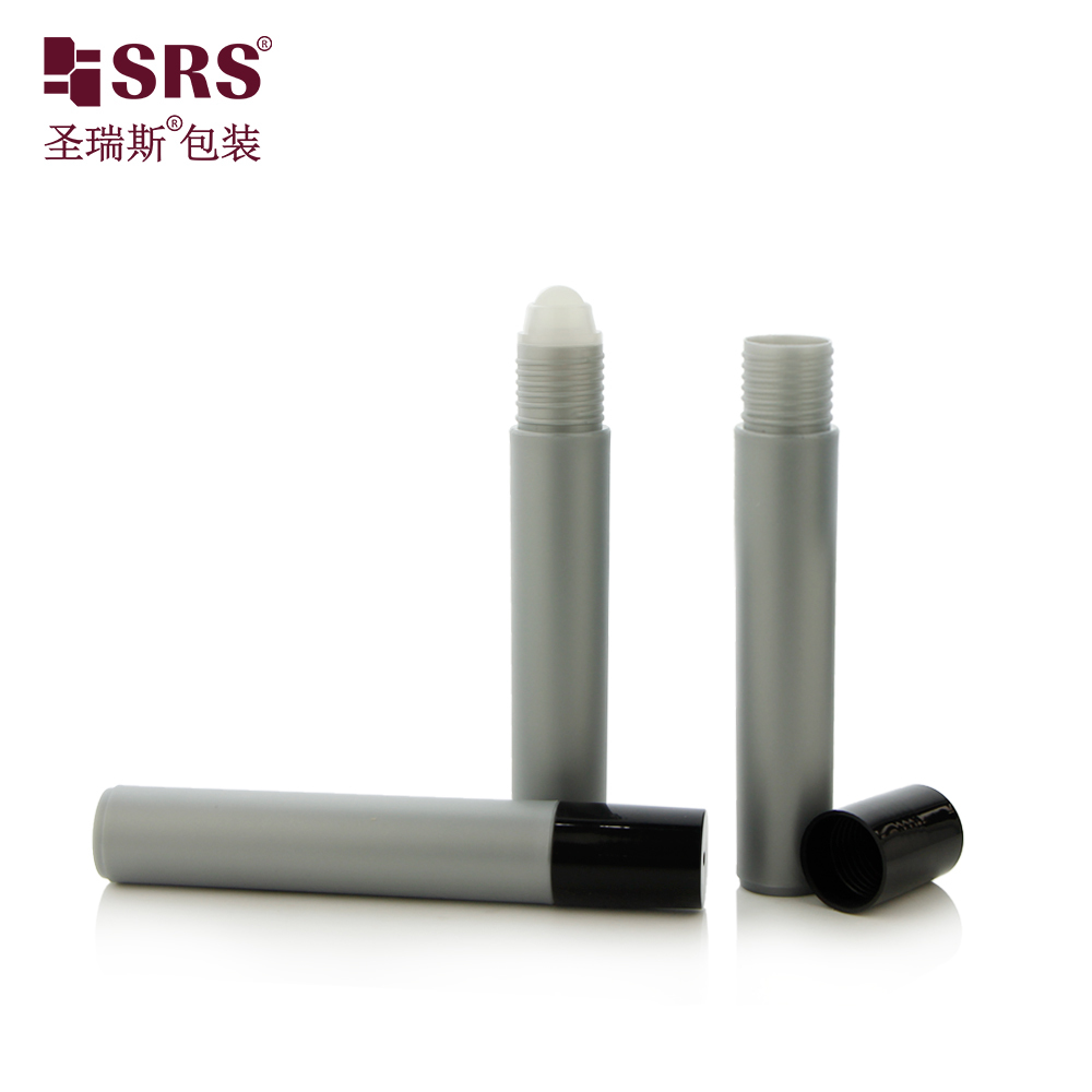 15ml Custom Printed PP Plastic Roller Bottle Empty Roll On Container for Perfume Essential Oil Cosmetic Brand Production