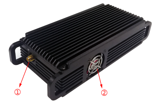 Тел-несенная полицией шифрования передатчика FHD HDMI CVBS AES256 COFDM латентность видео- низкая