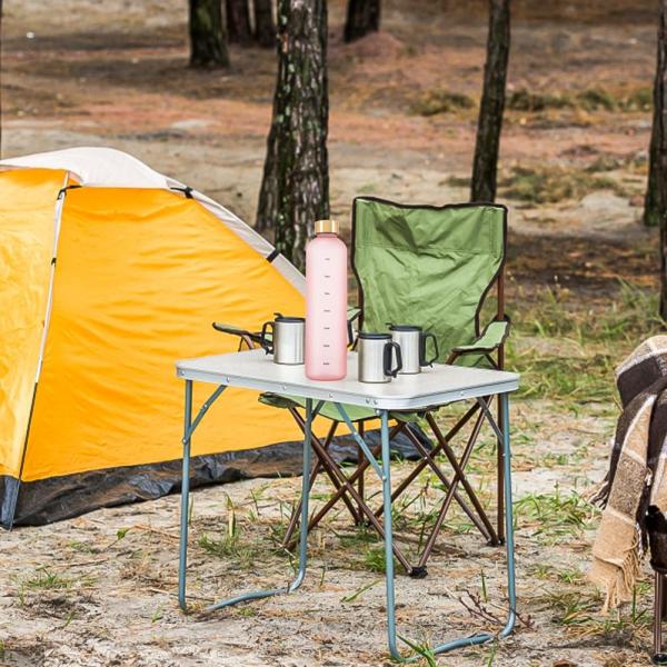 Stylish Gradient Outdoor Large Capacity Sports Frosted Plastic Water Bottle 1 Litre 1000ml Drink Bottle Bpa Free Safe With Copper Lid