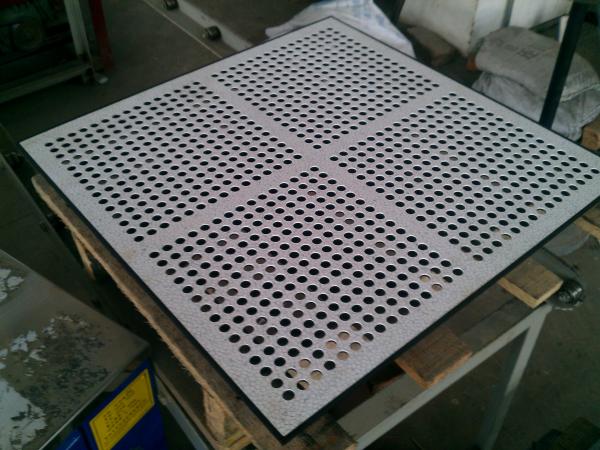 Exact dimension for the hole of tile and panel, Hard Steel Perforated Raised Floor