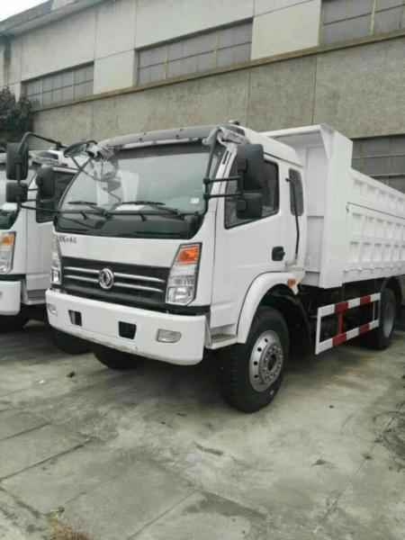 4x2 LHD Type Mining Dump Truck 120hp With 5 Tons - 10 Tons Loading Capacity