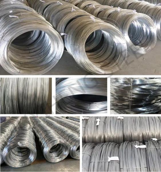 Coated Steel Flat Wire 77B / 82B Construction Steel Wire SAE1006 - 1080