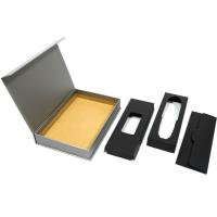 Boîtes cadeaux de luxe imprimées sur mesure Boîtes cadeaux pliables magnétiques à carapace noire