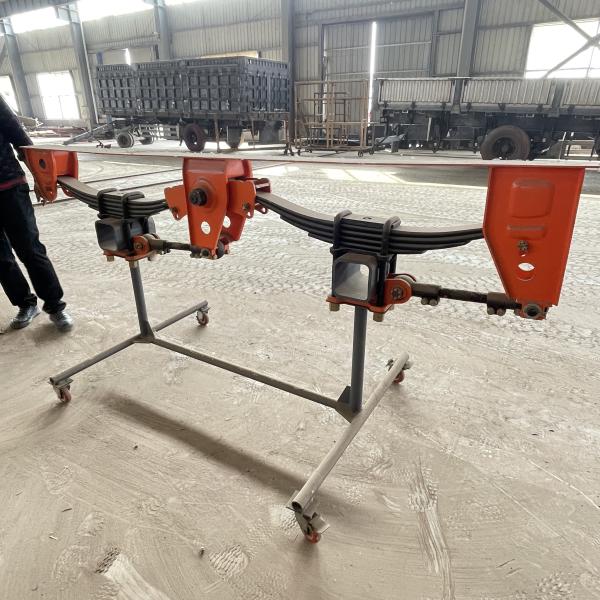 50 toneladas de carga útil máxima Semi-reboque Suspensão independente com 1 em Jasmine Peças de reboque