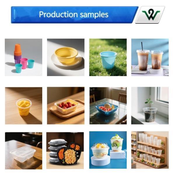 Fully Automatic Used Plastic Disposable Tea Cup Making Machine
