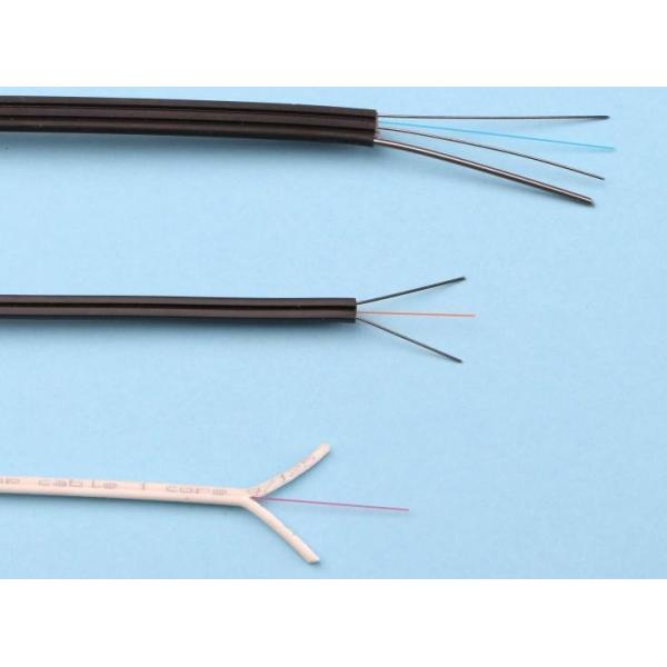 Cable de descenso autosuficiente de la fibra óptica de G657A1/A2 FTTH