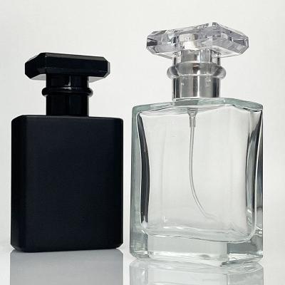 50ml 60ml 30ml 100ml Empty Refillable Custom Luxury Spray Perfume Glass Bottle