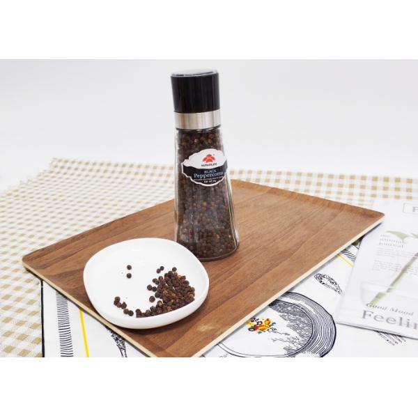Glass Salt And Pepper Grinders, Stainless Steel Peppercorn Grinders