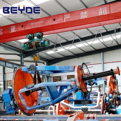 Engrenagem de baixo nível de ruído da máquina de encalhamento seis da fabricação de cabos com sistema de transmissão