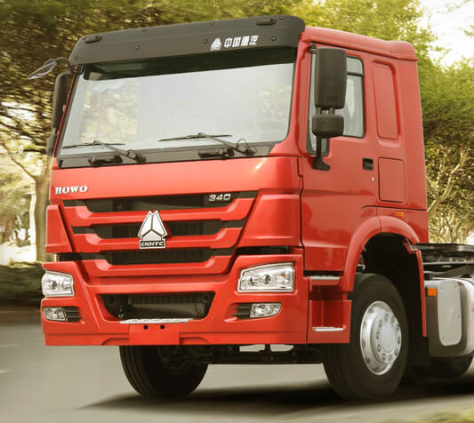 SINOTRUK HOWO 4*2 Single Sleeper 340HP 6 Tires Truck Tractor
