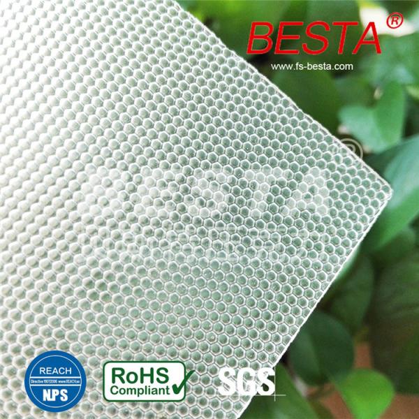 Folhas acrílicas decorativas termoplásticas Decoração de parede 1700x1700mm