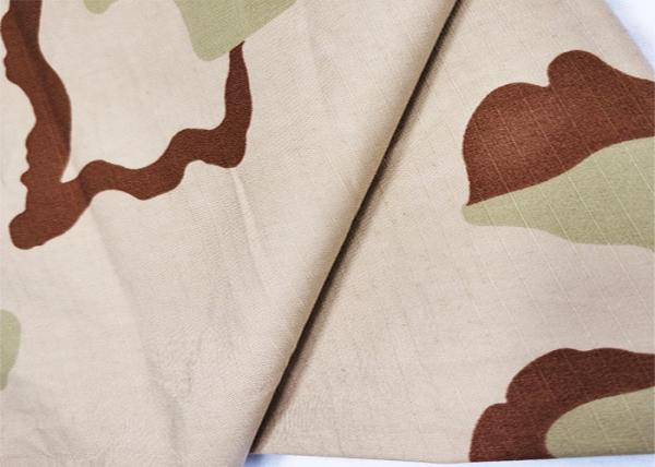 Shrink Resistant Camouflage Cloth Anti Acid Alkali Camo Print Fabric 280 GSM