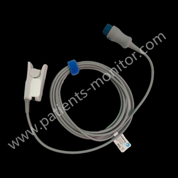 Mindray 512FLH SpO2 Sensor Adult Reusable Finger-clip 7-Pin P/N 115-012807-00 Medical Cable