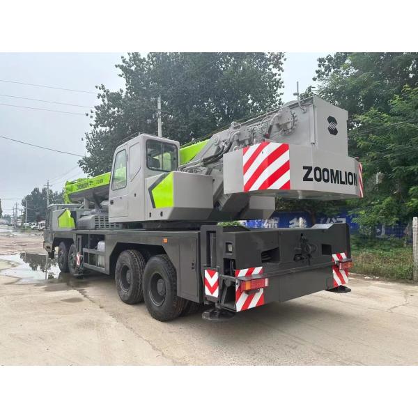 ZOOMLION ZTC500V Used Truck Crane 50 Ton With Luffing Jib 60m Height Industrial Pro