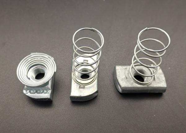 Strut Accessories Hot Dip Galvanized m6 m10 Unistrut Channel Spring Nuts