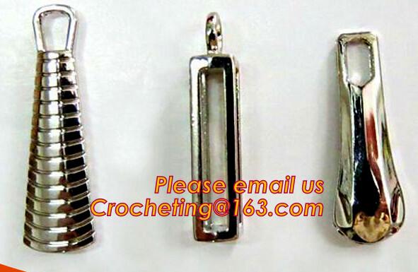 No.5 Golden Brass Sliver Zipper, Stainless Steel Zipper, Custom Cheap Garment Accessories Metal Logo Zippers for Jacket