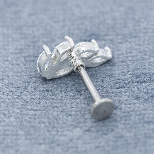 5pcs Marquise Stones Labret Tragus Piercing 316 de aço inoxidável