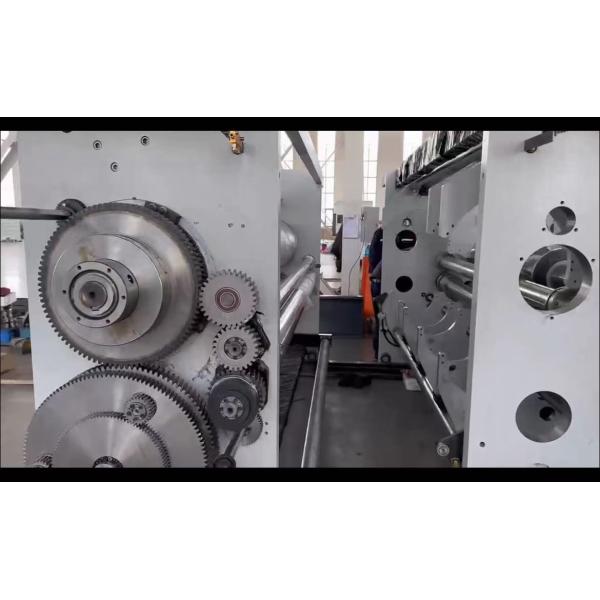 машина слон Flexo коробки картона 380v рифленая печатая торгового автомата