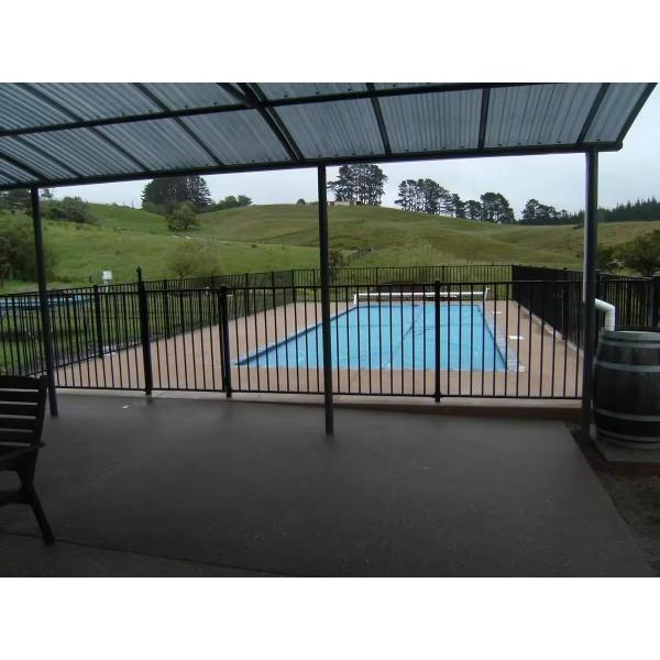 Commercial Aluminium Pool Fencing With CE Certification And High Standards Pool Fencing Tubular