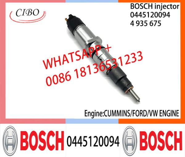 BOSCH 0445120094 4935675 Neutral Fuel Injector Assembly 0445120094 4935675 For CUMMINS/FORD/VW