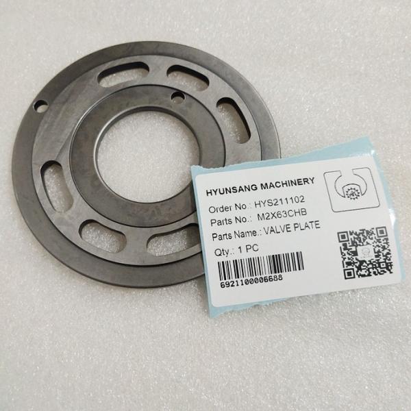 Excavator Hydraulic Parts M2X63CHB 837081002 RE504638 Valve Plate