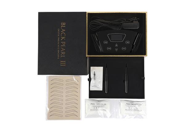 Black Pearl III Permanent Makeup Machine Kit Adjustable Speed Control