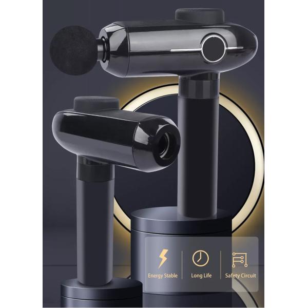 2022 новейший ручной портативный легкий мышечный фасциальный пистолет перкуссионный массажер OABES для облегчения хронической боли в спине