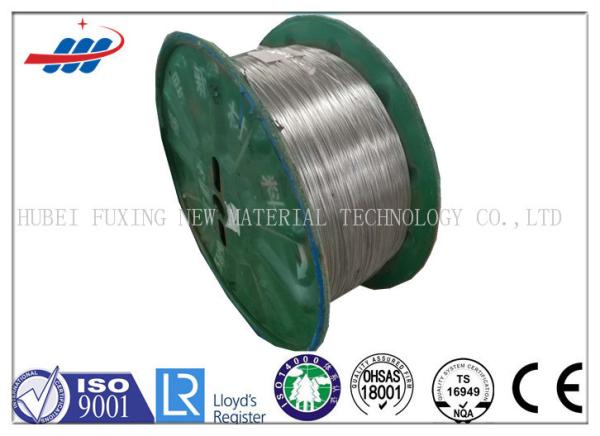High Tensile Galvanized Steel Wire Thick Zinc Coating For Flexible Duct And Pipe