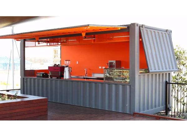 Topshaw 15FT 20FT 10FT Readymade Mobile Kitchen Container Restaurant Shipping Container Bar